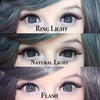 Barbie Nudy Grey (1 lens/pack)-Colored Contacts-UNIQSO