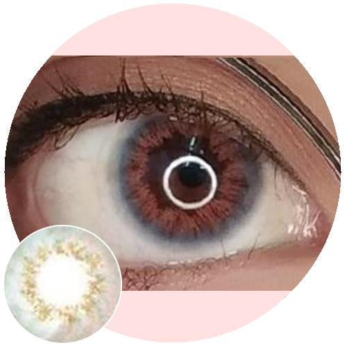 Western Eyes Caribe Blue (1 lens/pack)-Colored Contacts-UNIQSO