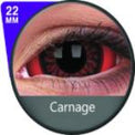 Phantasee Red Black Sclera Contacts Carnage (2 lenses/pack)-Sclera Contacts-UNIQSO