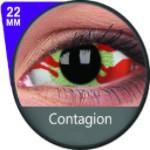 Phantasee White Sclera Contacts Contagion (2 lenses/pack)-Sclera Contacts-UNIQSO