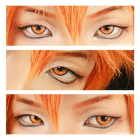 Kazzue Vivid Brilliant Orange (1 lens/pack)-Colored Contacts-UNIQSO