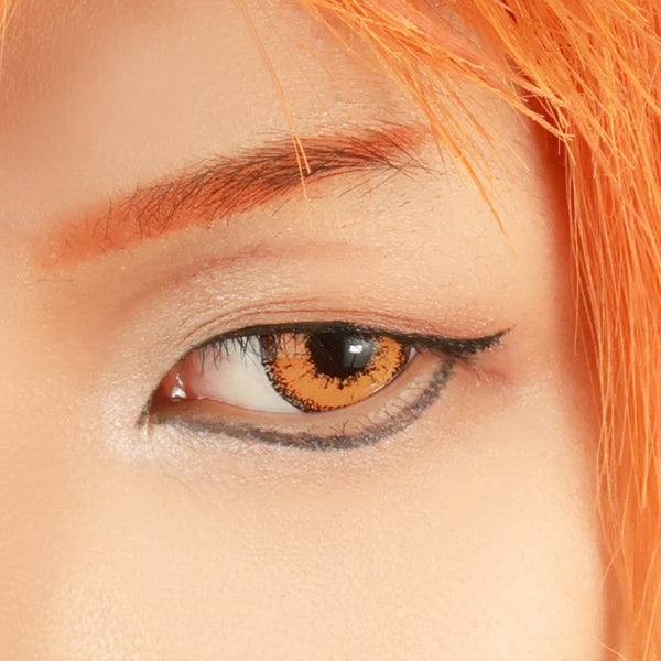 Kazzue Vivid Brilliant Orange (1 lens/pack)-Colored Contacts-UNIQSO