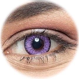 Kazzue Fay Violet (1 lens/pack)-Colored Contacts-UNIQSO