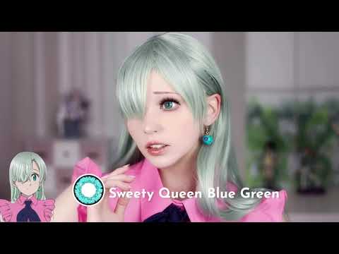 Sweety Queen Blue Green (1 lens/pack)