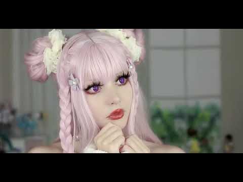 Anime Yandere Pink by KleinerPixel (1 lens/pack)