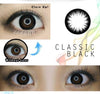 Kazzue Classic Black (1 lens/pack)-Colored Contacts-UNIQSO