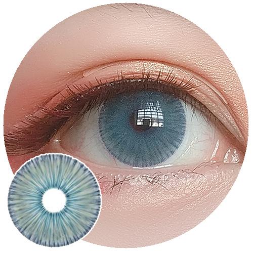 Urban Layer New York Blue - NEW (1 lens/pack)-Colored Contacts-UNIQSO