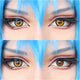 Sweety Crazy Undead Fusion Orange (1 lens/pack)-Crazy Contacts-UNIQSO