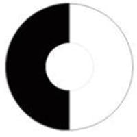 Sweety Crazy Ying & Yang (1 lens/pack)-Crazy Contacts-UNIQSO