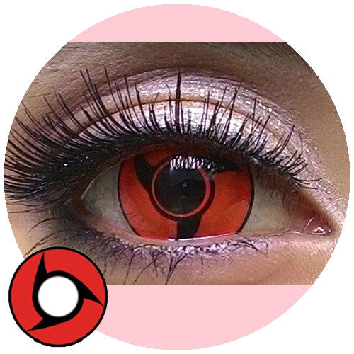 Sweety Itachi Mangekyo Sharingan (1 lens/pack)-Colored Contacts-UNIQSO