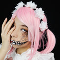 Coscon Crazy with Power - Solid White (1 lens/pack)-Crazy Contacts-UNIQSO