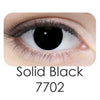 Coscon Crazy with Power - Solid Black (1 lens/pack)-Crazy Contacts-UNIQSO