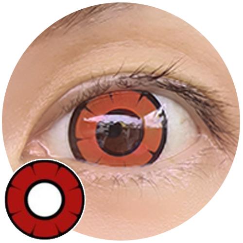 Kazzue Twilight Red (1 lens/pack)-Colored Contacts-UNIQSO