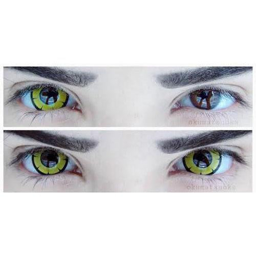 Western Eyes Twilight Yellow (1 lens/pack)-Colored Contacts-UNIQSO