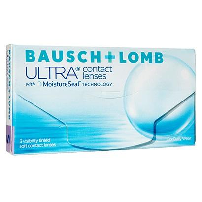 Bausch & Lomb Ultra (3 lenses/pack)-Clear Contacts-UNIQSO