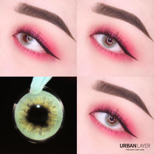 Urban Layer Porto Green (1 lens/pack) [Exp: 10/2026]-Colored Contacts-UNIQSO