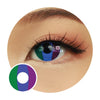 Sweety Pride Blue (1 lens/pack)-Colored Contacts-UNIQSO