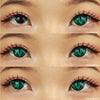 Sweety Crazy Lizard Eye Green (1 lens/pack)-Crazy Contacts-UNIQSO